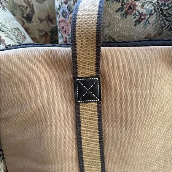 Vintage Eddie Bauer Tan and Brown insulated bag - Picture 5 of 7